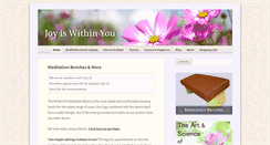 Desktop Screenshot of joyiswithinyou.com